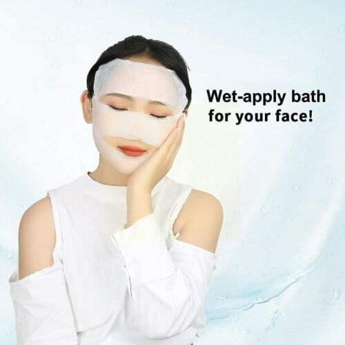 200 pieces of disposable skin stretchable wet compress tools makeup towel cotton remover wipes skincare toner cleaning X0Z4