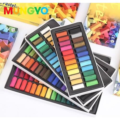 32/48/60 Colors Easy Use Drawing Line Stick Toner Portable Smooth Hair Dye Soft Short Pastel Painting Chalk Set