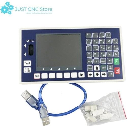 4 Axis cnc Controller Usb Port Code Spindle Control Mpg Stand Alone Stepper Servo Motor Controller