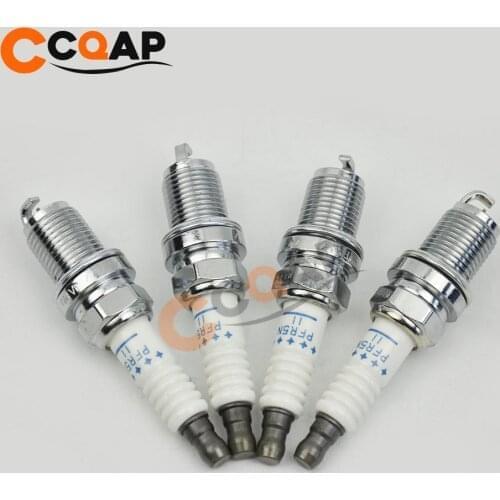 4pcs/lot Iridium Spark Plug OEM# 27410-37100 PFR5N Fit For Daewoo Kia 2741037100 PFR5N11
