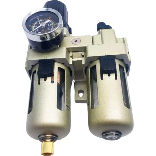 AC4010-04 G1/2 AC4010-06 G3/4 Oil and water separator filters Air compressor regulating valve Two air filters