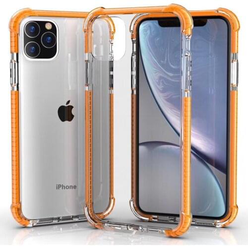30pcs Air Cushion Acrylic Hard Back Corner TPU+PC Transparent Case Cover For iPhone 13 Pro Max 12 Mini 11 XS XR X 8 7 6 Plus SE