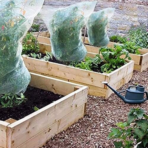 Garden Fruit Barrier Cover Bag Protect Plants From Insect Mosquito Bites Net Bag Grape Fig Flower Seed Vegetable Garden Tool