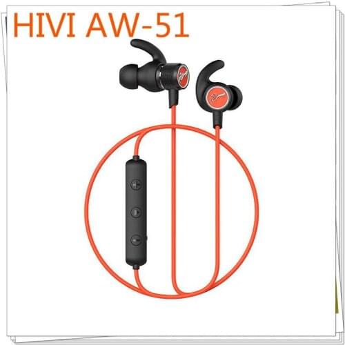 HiVi AW-51 Wireless Bluetooth 5.0 In-Ear Earphone IPX4 Waterproof Hifi Music Mobile Phone Headset Sports Earphone Earplug