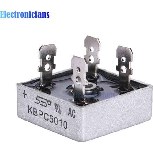 1PCS KBPC5010 Diode Bridge Rectifier Diode 50A 1000V KBPC 5010 Power Rectifier Diode Electronic Componentes
