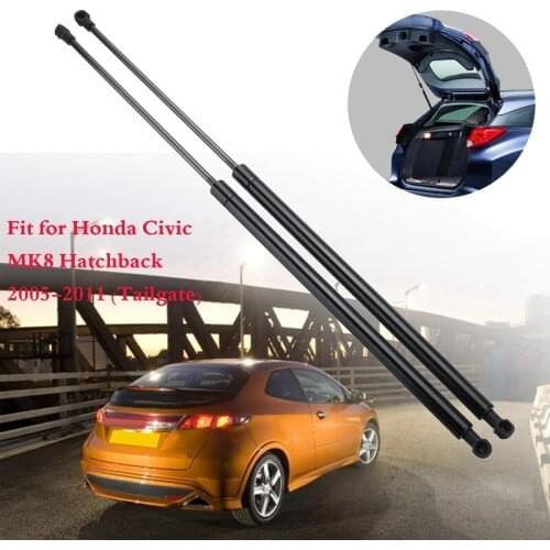 For Honda Civic MK8 Hatchback 2005-2011 Rear Trunk Tailgate Boot Gas Spring Shock Lift Gas Struts Bar Support