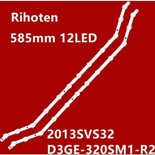 For Samsung UE32H5303 UN32FH5203 32" FHD LED Bar Backlight Strip Line Ruler D3GE-320SM1-R2 2013SVS32_FHD3228N1_B2_12