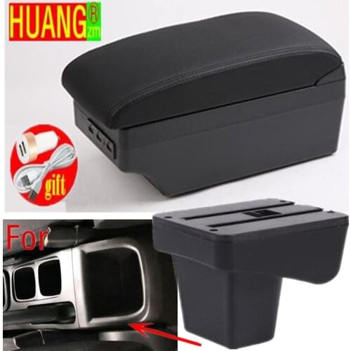 For Suzuki Vitara Armrest Retrofit parts dedicated Car Armrest Center Storage box car accessories Interior USB Easy to install