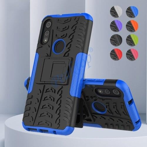 Hybrid Case For Motorola G9 Play G 9 E7 Power G10 G30 Cases ShockProof Silicone PC Hard Cover For Moto G 5G Plus Case Stand