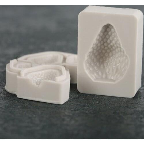 Strawberry Fondant Cake Silicone Mold Chocolate Candy Molds Cookies Pastry Biscuits Mould DIY Decoration Cake Baking Tools Aouke