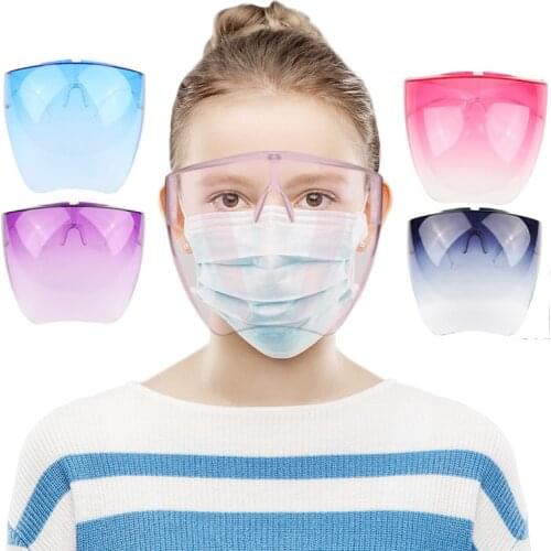 Colorful Safety Goggles Protective Face Shield Vented Safety Goggles Eye Protection Full Face Cover Outside Use Fast Shipping