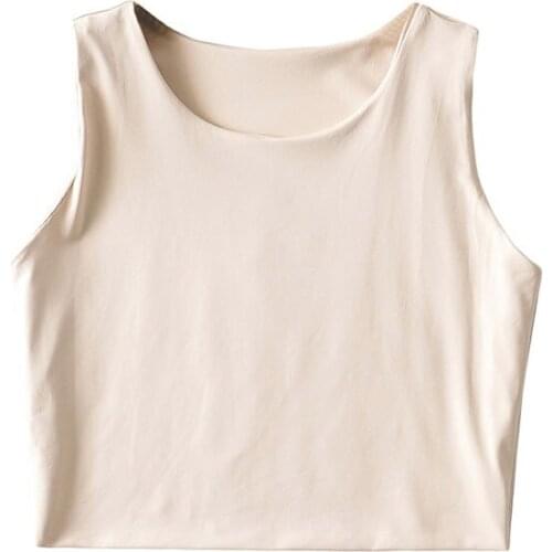 Summer Sleeveless Round Neck Vintage Womens Clothing High Waist Short Sexy Navel Vest Slim T-shirt Chic Female Tops