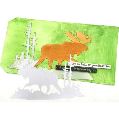 Julyarts Animal Metal Cutting Dies for Scrapbooking New 2021 Scrapbooking Stamps Craft Embossing Die Cut Making Stencil Template