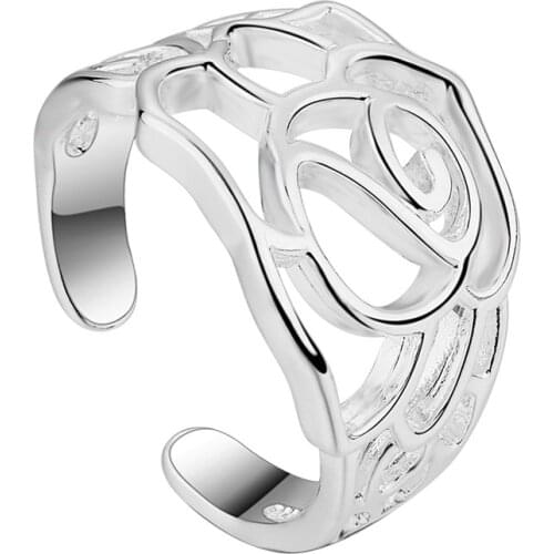 Wholesale jewelry silver plated Fashion jewelry rings High quality nice WR-1225
