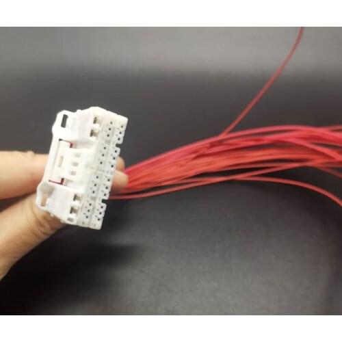 Original for Toyota 12908 radio navigation ecu host screen 28PIN wiring harness plug connector cable housing