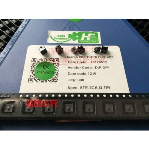 Original new 100% ATE-2CK-V-T/R SMD 4pin micro limit travel light touch button camera detection switch