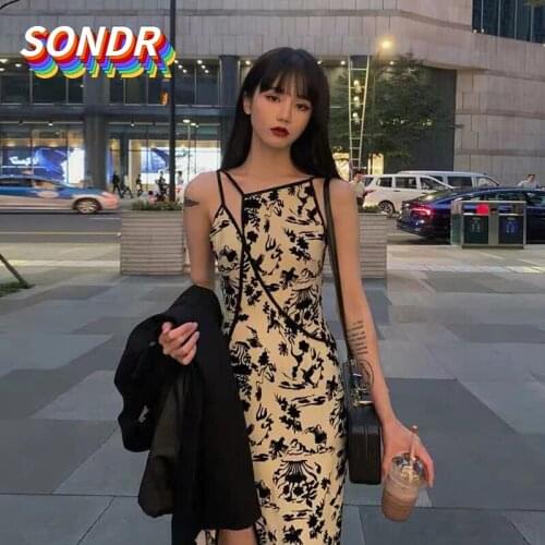 Летние платья без рукавов Sondr China At AliExpress