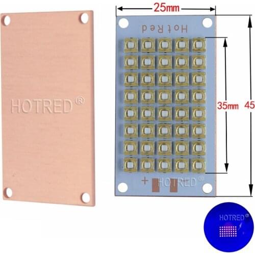 NEW 50W60W100W120W UV Lamp Everlight Chip 395-400nm COB Bulbs LED Chip Diode module purple Ultra Violet light uv glue curing