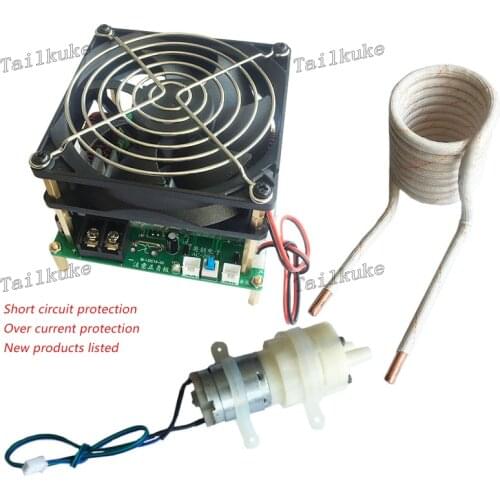 ZVS High-frequency Induction Heating Quenching with Short-circuit Protection, Intermediate Frequency Furnace Without Taps