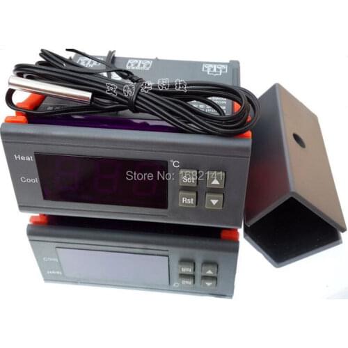 AT8030 30A AC220V Accuracy A/D Thermostat Regulator Incubator Temperature Controller Switch Control -40 Deg C to 120 Deg C