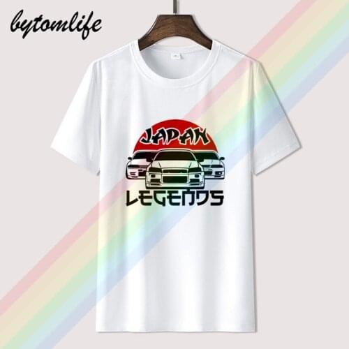 T-shirt JAPAN LEGENDS - Nissan Skyline R32 R33 R34 (sizes-S-XXL) - men t shirt