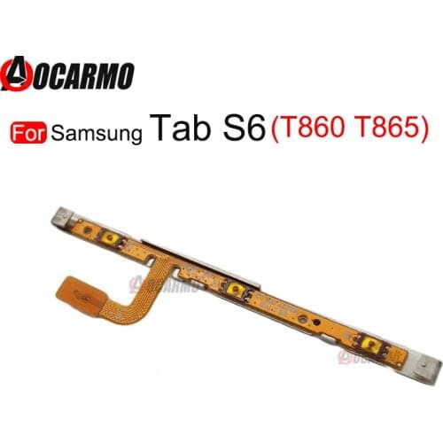 For Samsung GALAXY Tab S6 T860 T865 Power On Off Volume Up Down Buttons Flex Cable Repair Replacement Part