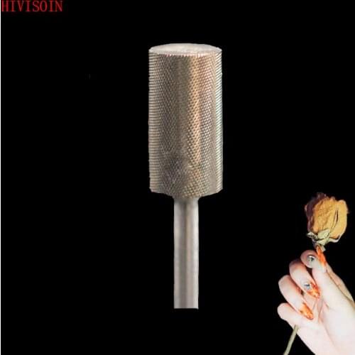 HIVISOIN -6PCS- Carbide nail grinding head-Large Barrel Bit - 6001080