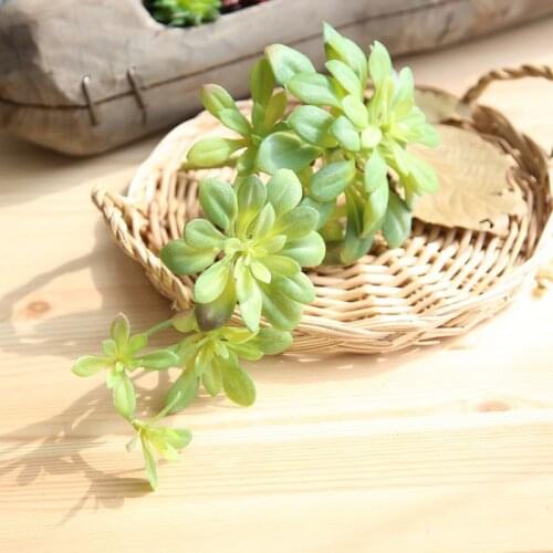 Artificial Succulent Wedding Christmas Party Decoration Fake Plants Grass Leaves DIY Flower Arrangement Accessories