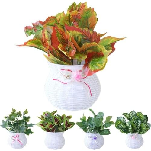 Artificial Bonsai Fake Leaf Plant Hanging Wall Ornament Party Living Room Decor There are several types of bonsai available for