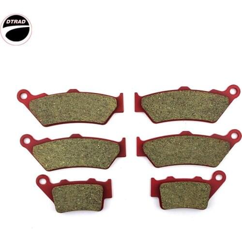 MOTO CARBON CERAMIC BRAKE PAD Front+Rear For BMW STREET BIKES F 800 2008-2009 DUCATI Sport Classic/Monoposto/Biposto 1000 06-08