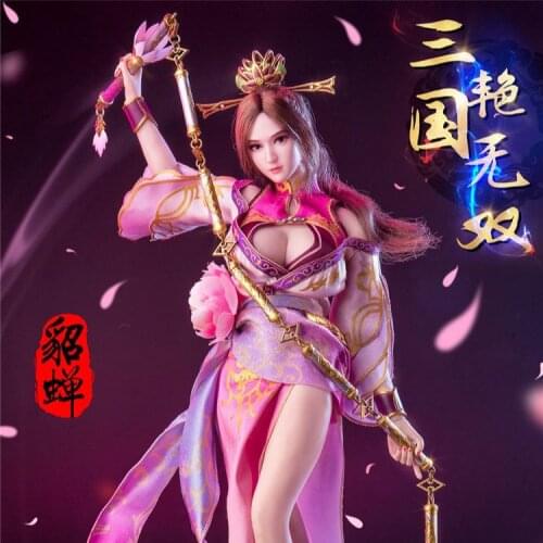 Per-sale 1/6 Three Kingdoms Beauty Diao Chan FLAGSET FS-G002 12-inch female Full set doll