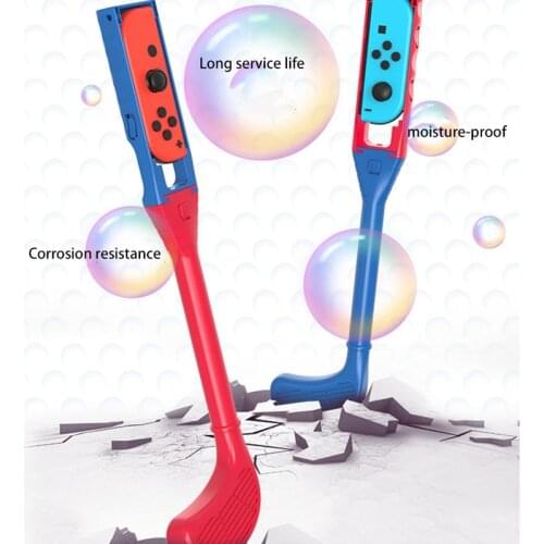 Switch Golf Club Grips Controller Detachable Protective Case ABS Game Handle Housing For Nintendo Switch Console Accessories