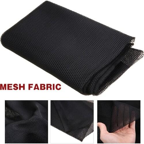1.4 x 0.5m Speaker Grill Cloth Stereo Gille Fabric Speaker Mesh Cloth Dustproof Protective Cover for Speakers