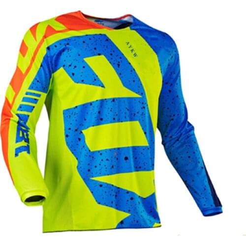 Moto Bicycle Jersey Long Sleeve Cycling Enduro Mtb Shirt Downhill T-shirt Camiseta Motocross Mx Mountain Bike Clothing Fox Mtb