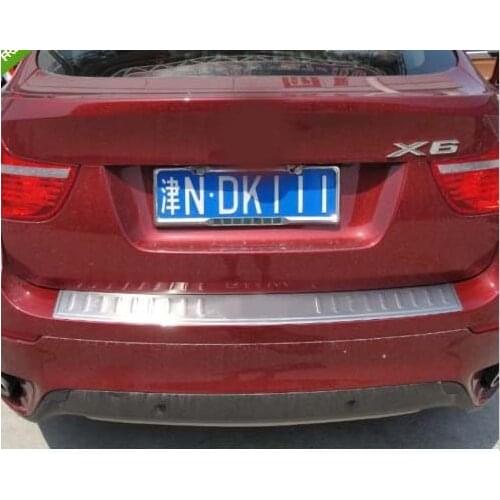 REAR BUMPER Protector PLATE SILL COVER for 2009-2013 BMW X6 E71