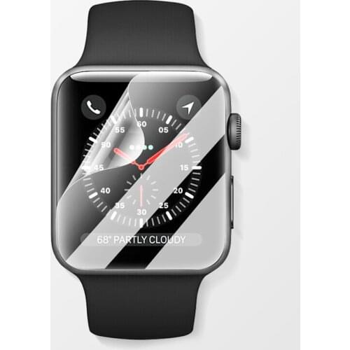 Screen Protector Clear Full Protective Film For Apple Watch 6 SE 5 4 40MM 44MM ON iWatch 3 2 1 38MM 42MM (NOT Tempered Glass)