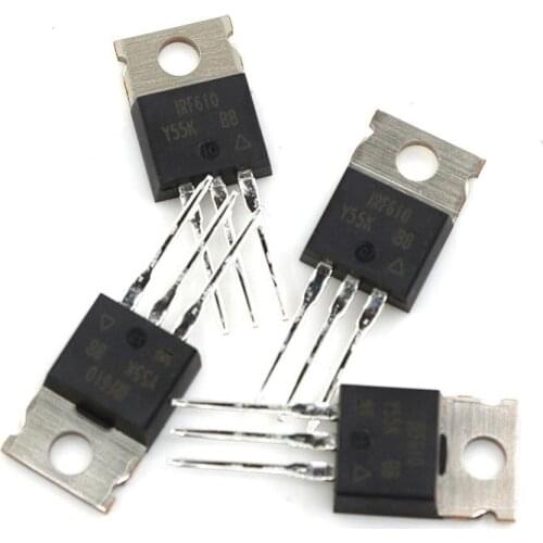 10 PCS NEW IRF610PBF IRF610 MOSFET N-CH 200V 3.3A TO-220AB new