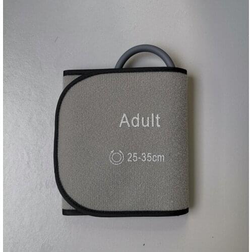 Ambulatory blood pressure cuff with lined soft breathable delivery connector Universal ambulatory blood pressure cuff