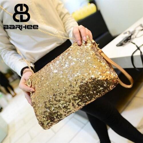 Barhee Women's Gold Clutches