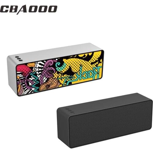 CBAOOO F2 Bluetooth Speakers Computer Portable Speakers Wireless Bluetooth Stereo Music support TF Card with Mic Voice Call