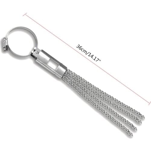 GGsheng Car Anti-static Alloy Strip Grounding Chain Eliminate Static Electricity Parts