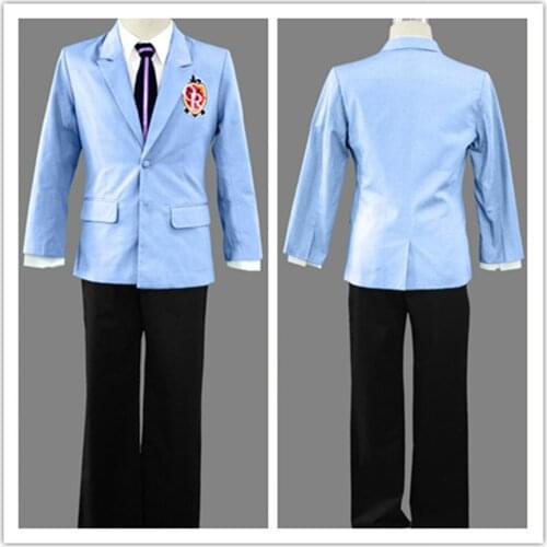 New anime Ouran High School Host Club Fujioka Haruhi Hikaru Hitachiin COSPLAY COSTUME
