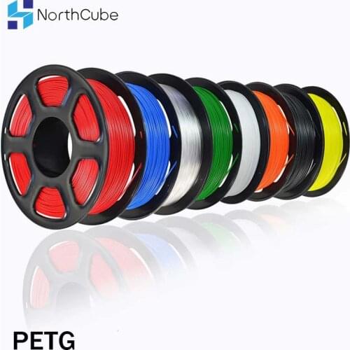 3D Printer Filament PETG 1.75mm 1kg/2.2lbs Plastic PETG Filament Consumables PETG Material for 3D Printer Filamento