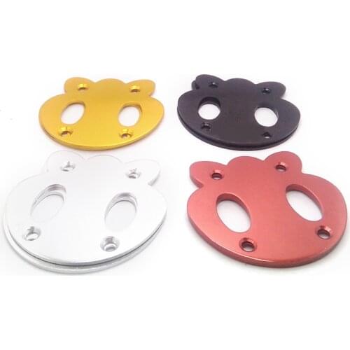 New 2pcs Skateboard Longboard Wooden Deck Aluminium Protector Washer Pad Skateboard Deck Guards