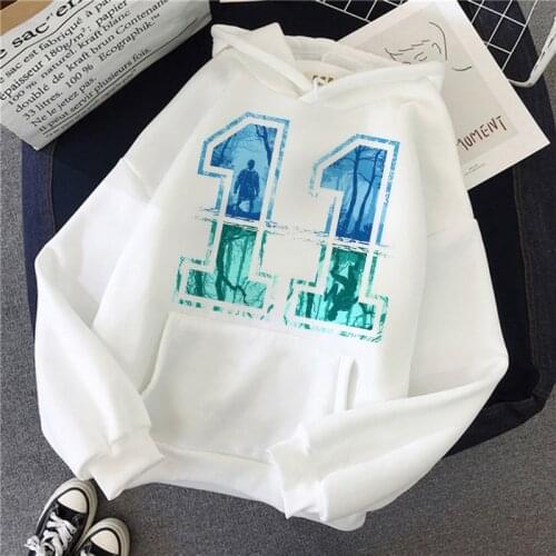 2021 New Stranger Things Season Hoodies White Graphic Sweatshirt Men/women Hoodies Funny Harajuku Clothes Hood Female/male