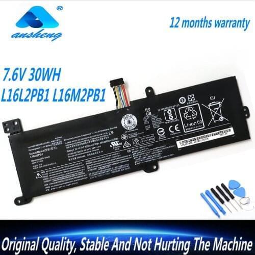 Genuine L16L2PB1 Laptop Battery For Lenovo Ideapad 320-15IKB -15IAP -15AST -15ABR -14ABR 520-15IKBR 330-15ICN Xiaoxin 5000-15