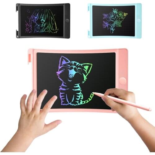 10inch Colorful Graphics Drawing Handwriting Pad, eWriter LCD Writing Tablet Toddler Doodle Board, Girls Gifts Toys for Children