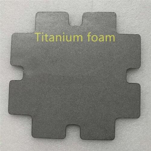 Porous foam titanium/Powder sintered titanium/Micron pore size/Water electrolytic electrode titanium material