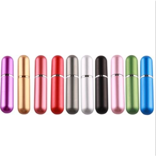 5ml Portable Travel Filling Perfume Sprayer Bottle Aluminum Spray Atomizer Empty Parfum Bottle Makeup Container Spray Bottle