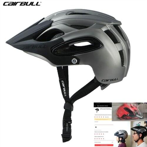 CAIRBULL Ultralight MTB Bike Helmets Mountain Bicycle Cycling Helmet Cover Outdoor Sports Safety Cap Integrally-molded Casco